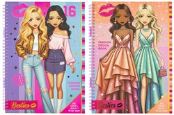 Creative Craft Group livre de création de mode A4 avec accessoires pour enfants