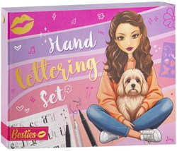 Creative Craft Group set de lettrage créatif pour enfants avec livre et pochoirs