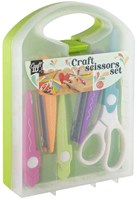 Creative Craft Group set de ciseaux de bricolage pour enfants - découpe décorative