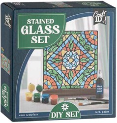Creative Craft Group kit de peinture sur verre pour enfants - coffret créatif DIY