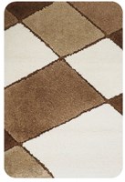 Dutch House tapis de bain - tapis de bain doux antidérapant 60x90 cm marron salle de bain