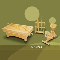 Kit de construction en bois Sports 1:12 893