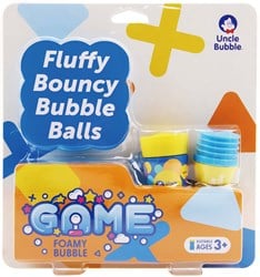 Uncle Bubble - Bulle rebondissante mousseuse