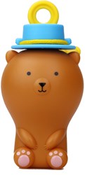 Uncle Bubble Fun Anti-Spill Pals Brown Bear (Ours brun)