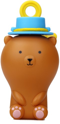 Uncle Bubble - Jouet Anti-Fuite Ours Brun Bulles Enfants