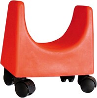 Eduplay véhicule soft roll rouge - porteur pour tout-petits et enfants