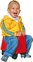 Eduplay véhicule soft roll rouge - porteur pour tout-petits et enfants-2