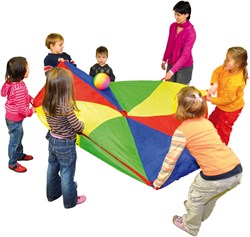 Eduplay parachute tapis de jeu 500 cm multicolore pour enfants