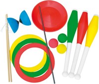 Eduplay set de jonglage - jouets - set de jonglage complet pour enfants