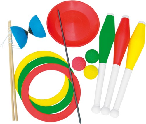 Eduplay set de jonglage - jouets - set de jonglage complet pour enfants