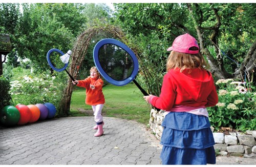 Eduplay Mega set de badminton pour s'amuser et bouger en plein air-2