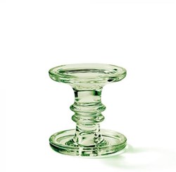 Ambiente bougeoir verre grand vert 11cm - bougeoir élégant