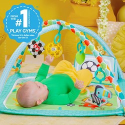 Bright Starts tapis d'éveil bébé - gym d'activité avec jouets Oball