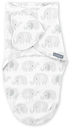 Ingenuity gigoteuse bébé SwaddleMe Monogram Elephant coton