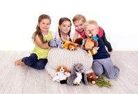 Beleduc marionnette chouette - marionnette oiseau douce pour enfants-2