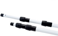 Set de badminton pour 4 joueurs avec raquettes, volants et filet-3