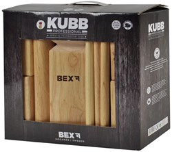 Kubb Pro bois caoutchouc jeu d'extérieur jeu familial suédois original