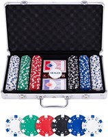 Engelhart Games mallette poker argent 300 jetons 11,5g jeu de poker-2