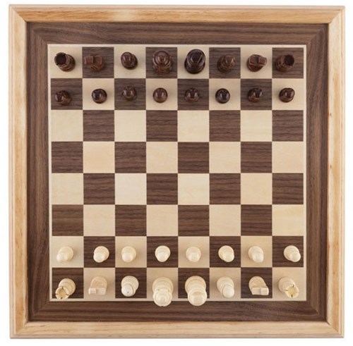 Longfield Games Jeu d'échecs incrusté 40 cm-3