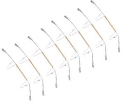Carrera pièce de circuit de course balais de contact - 8 pièces - accessoires