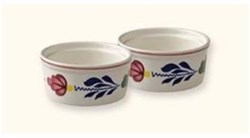 Boerenbont ramekin set céramique 9,5cm - plats à four 2 pièces