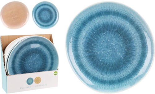 Excellent Houseware assiette mélamine 260mm vaisselle enfant colorée