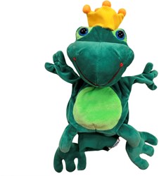 Beleduc - Marionnette à gants pour enfant Roi Grenouille