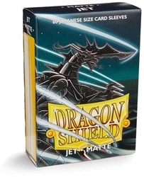 Dragon Shield protège-cartes Japanese Matte Jet 60 pièces pour jeux de cartes