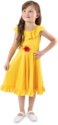 Little Adventures - Robe de princesse jaune à tournoyer taille 8 pour enfants