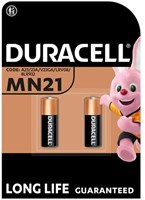 Duracell Alkaline MN21 A23 - piles 12V - 2 pièces - pile spéciale