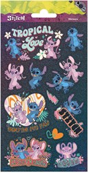 Totum feuille d'autocollants - stickers laser Stitch et Angel pour enfants