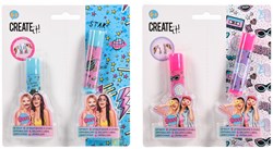 Create It! Baume à lèvres Galaxy BFF soin des lèvres rose et bleu