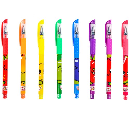 FruitySquad 8 stylos gel fruitysquad parfumés FS60356-2