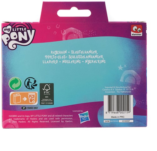Canenco porte-clés My Little Pony rose BFF cœurs jouet-3