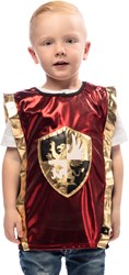 Little Adventures déguisement chevalier rouge - confortable & lavable - enfants