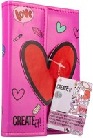 Create it! Livre de maquillage Beauty Fermeture magnétique Rose Multicolore-3