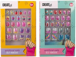 Create it! faux ongles Candy Explosion set d’ongles autocollants multi