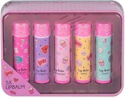 Beauty baume à lèvres boîte rose Create It! - coffret baume à lèvres enfants