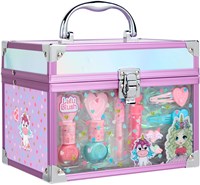 Canenco mallette de maquillage Lulu Blush transparente pour enfants