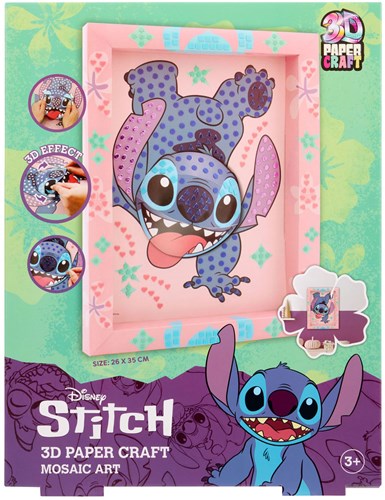 Canenco Stitch set de mosaïque 3D pour enfants - kit créatif jouet-2