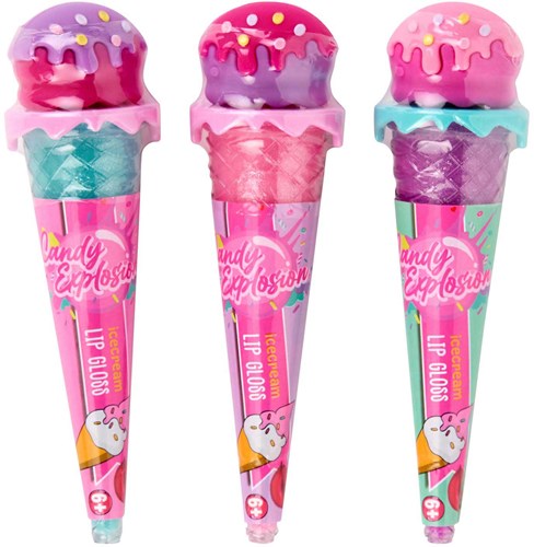 Canenco brillant à lèvres jouet Candy Explosion Glace multi couleurs