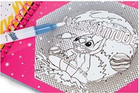 Canenco livre de coloriage à l'eau Stitch avec stylo à eau - jouet créatif-3