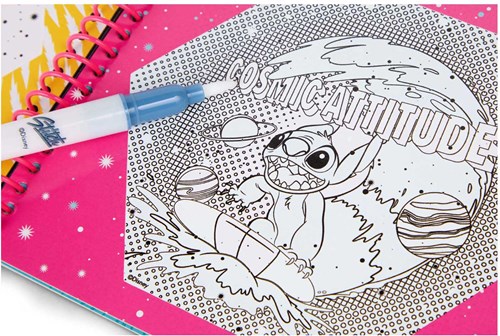 Canenco livre de coloriage à l'eau Stitch avec stylo à eau - jouet créatif-3