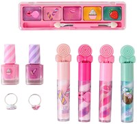 Coffret maquillage enfant Canenco thème bonbons et couleurs vives-2
