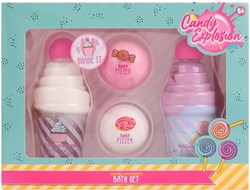 Candy Explosion coffret bain bombes de bain et gel douche pour enfants