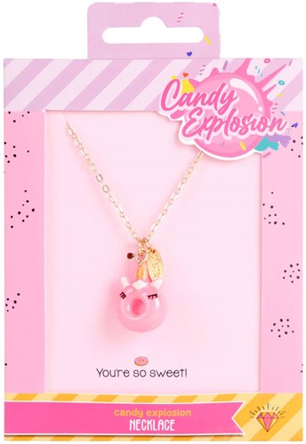 Canenco collier jouet Create It! pendentif bonbon pour enfants-2