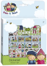 Bambolino Toys Fien & Teun Set d'autocollants avec 3 feuilles. 3+