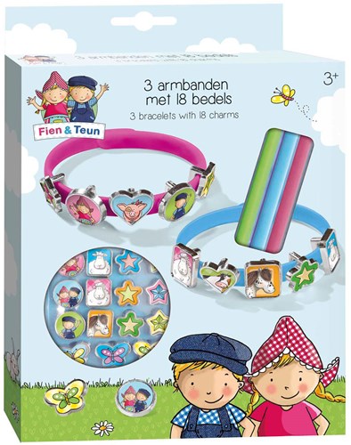 Bambolino Toys création de bracelets Fien & Teun coffret bijoux ferme
