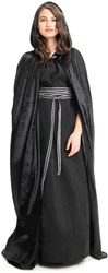 Little Adventures cape noire adulte - déguisement costume cape