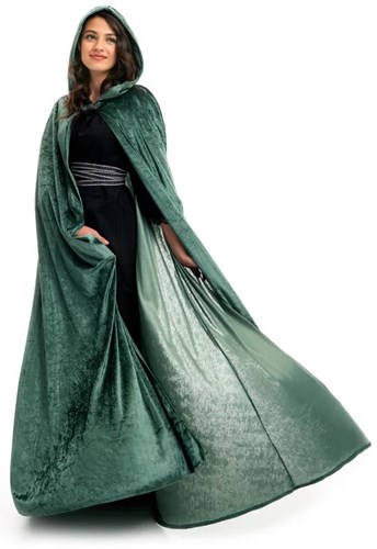 Little Adventures cape adulte verte - déguisement costume cape-2